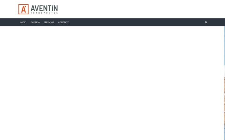 Screenshot of aventintransportes.com