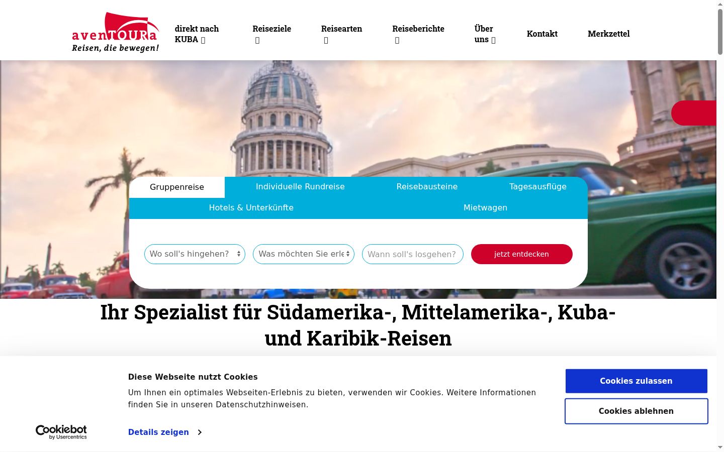 Snímek obrazovky baneru souhlasu zobrazeného před jakoukoli interakcí