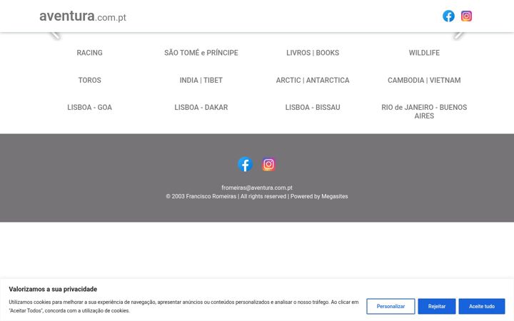 Screenshot of aventura.com.pt