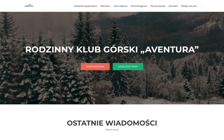 Screenshot of aventura.info.pl