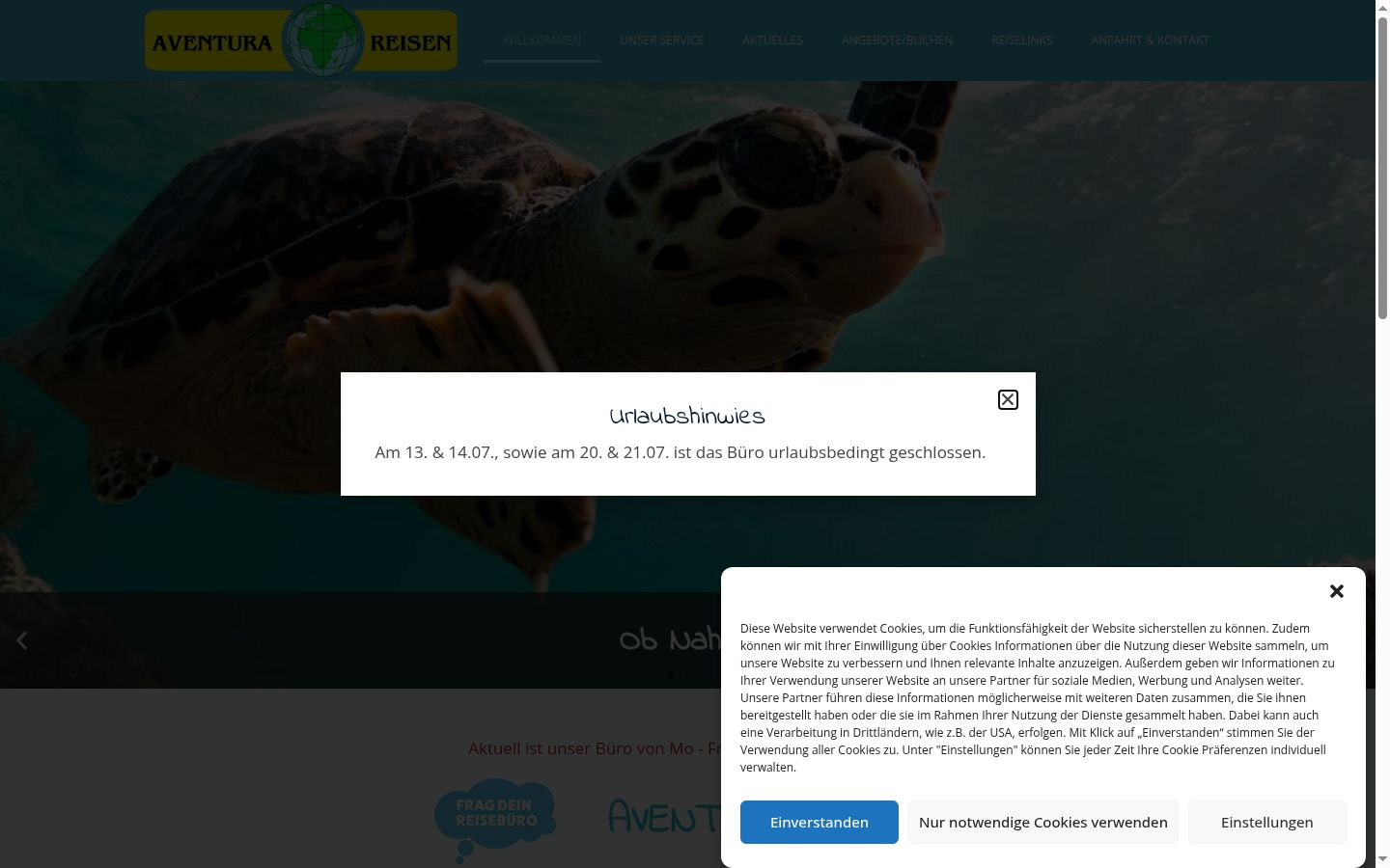 Sutikimo reklamjuostės, rodytos prieš bet kokią sąveiką, ekrano kopija