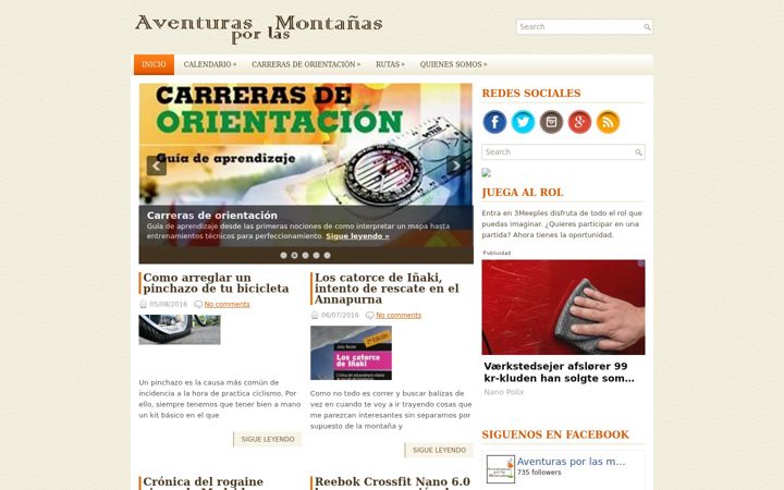 Screenshot of aventuras-plm.es
