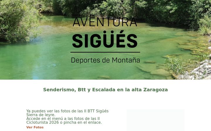 Screenshot of aventurasigues.com