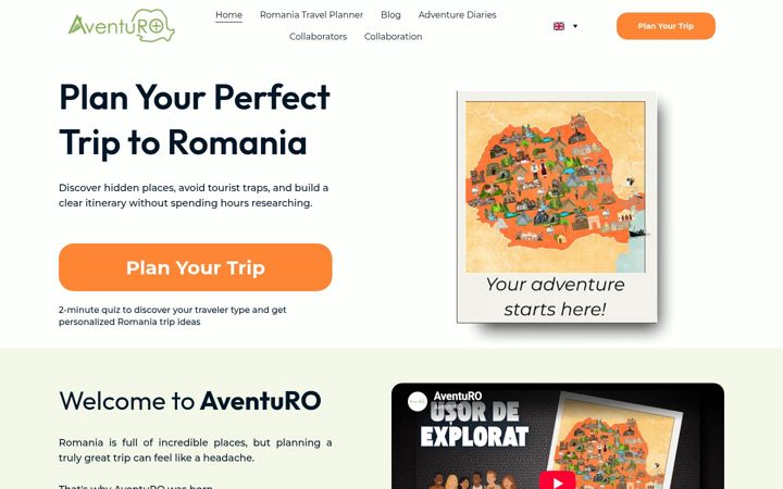 Screenshot of aventuro.co