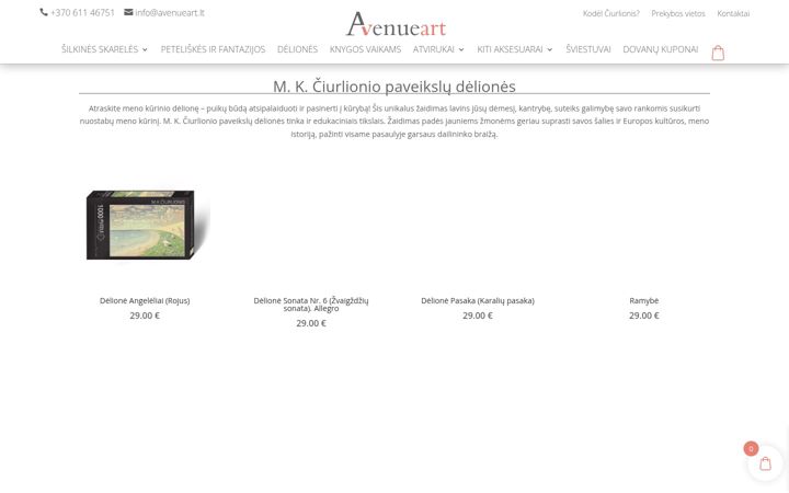 Screenshot of avenueart.lt