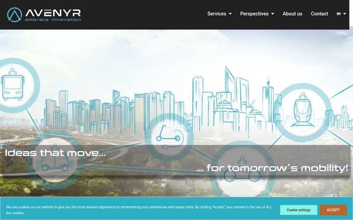 Screenshot of avenyr.de