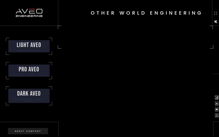Screenshot of aveoengineering.com