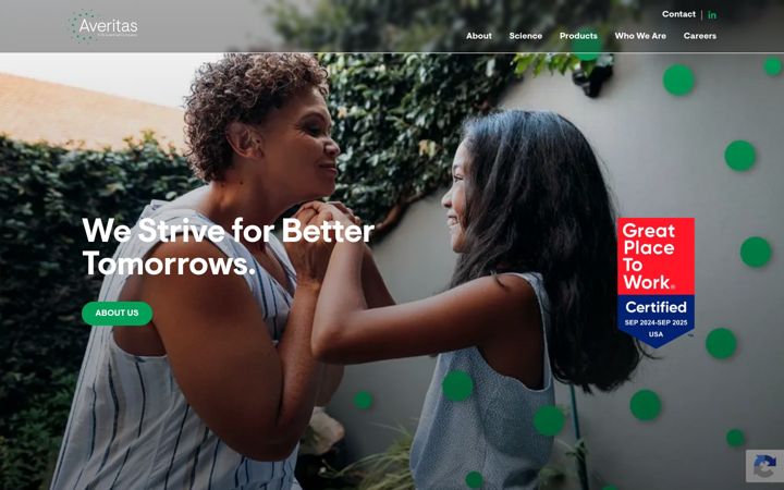 Screenshot of averitaspharma.com