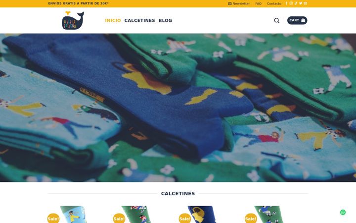 Screenshot of averlaballena.com