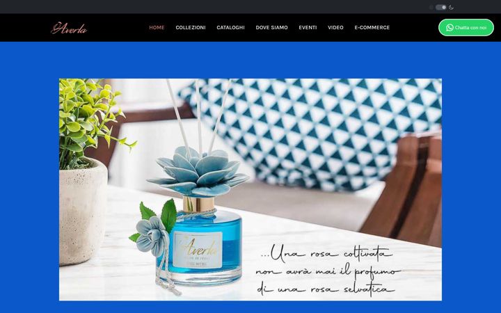 Screenshot of averlafabbricabomboniere.com