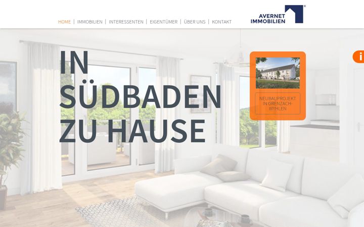 Screenshot of avernet.de