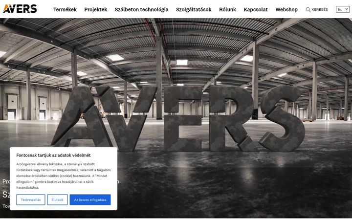 Screenshot of avers.hu