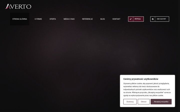 Screenshot of averto.pl