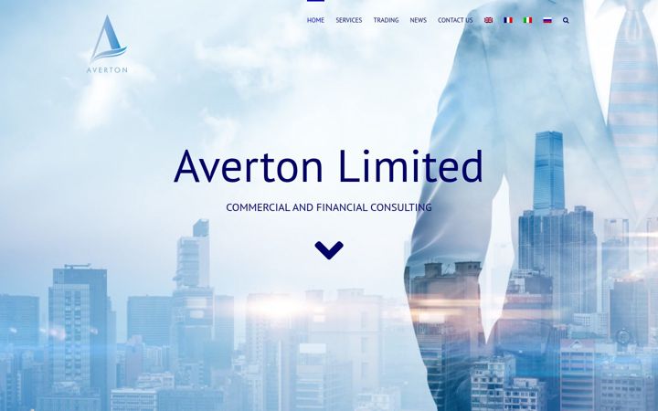 Screenshot van averton.net