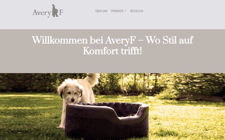 Screenshot of averyf.com