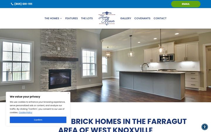 Screenshot of averymanorhomes.com