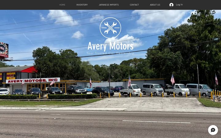 Screenshot of averymotors.com