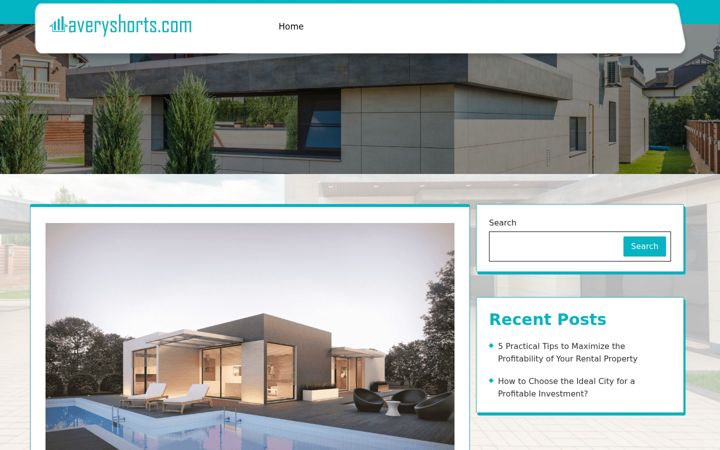 Screenshot of averyshorts.com
