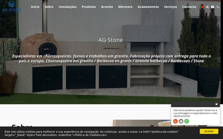 Screenshot of avessadogranitoslda.com