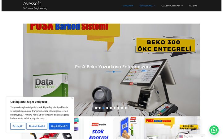 Screenshot of avessoft.com