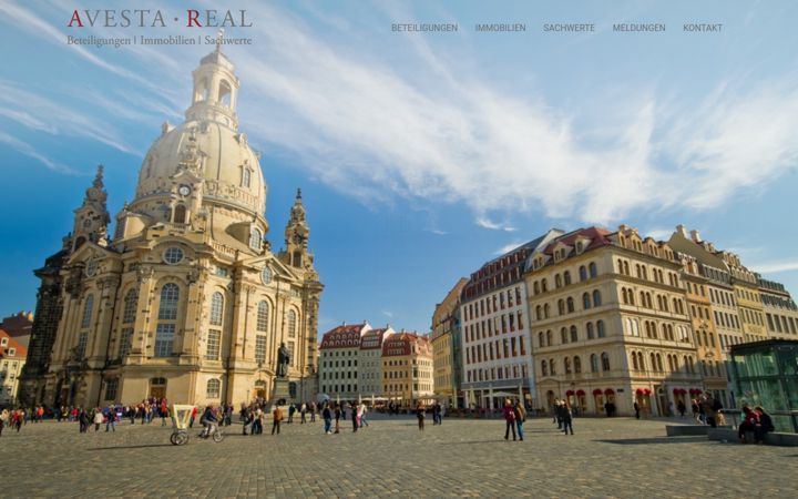 Screenshot of avestareal.de