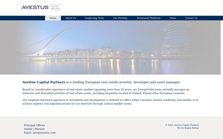 Screenshot of avestus.com