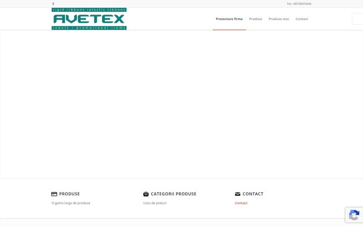 Screenshot of avetex.ro