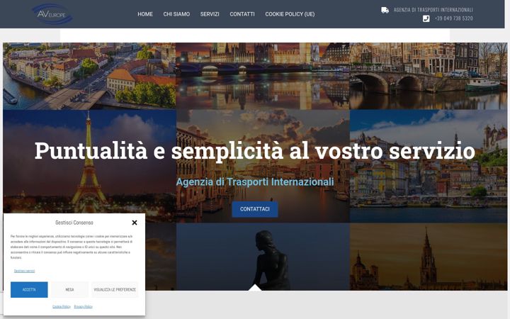 Screenshot of aveurope.it