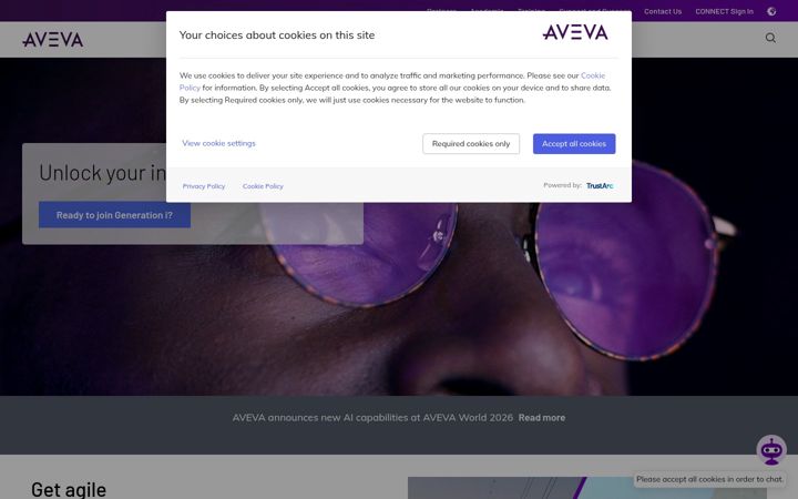 Ekrano kopija aveva.com