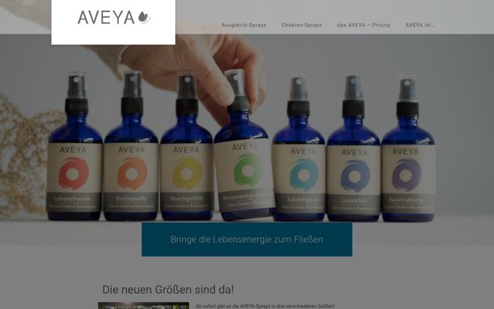 Screenshot of aveya.at
