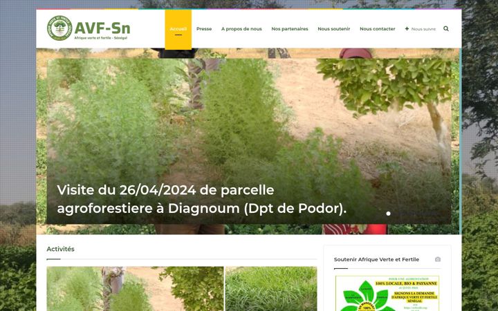 Screenshot of avfertile.org