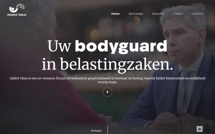 Screenshot του avfj.nl