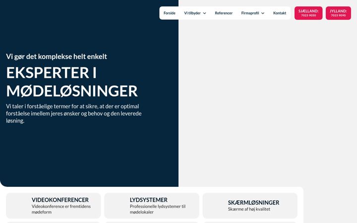 Screenshot van avfusion.dk