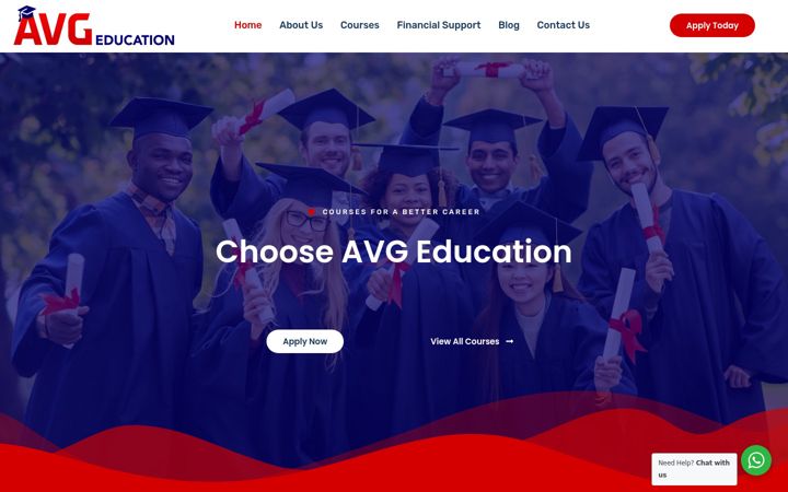 Screenshot of avgeducation.com
