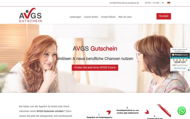 Ekrānuzņēmums no avgs-gutschein.de