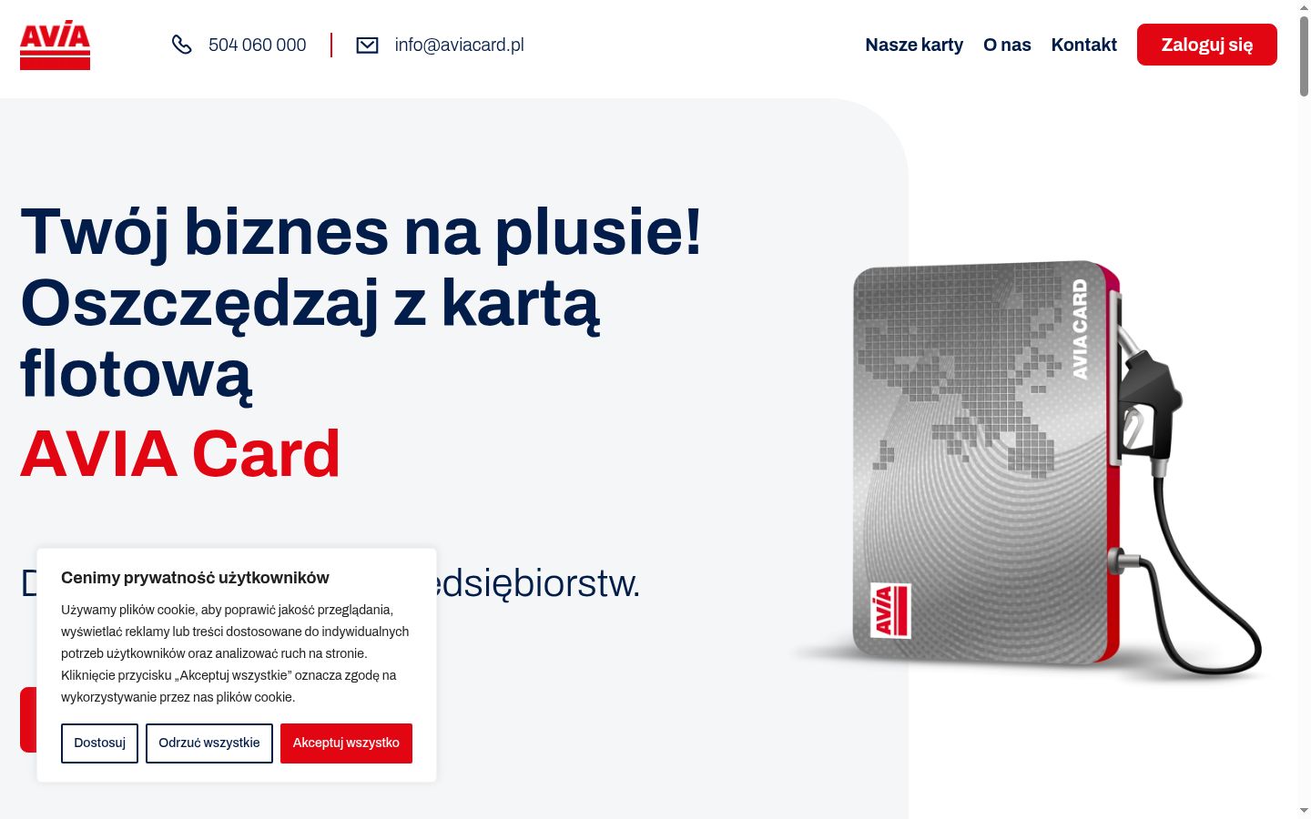 Képernyőkép a bármilyen interakció előtt megjelenő hozzájárulási bannerről