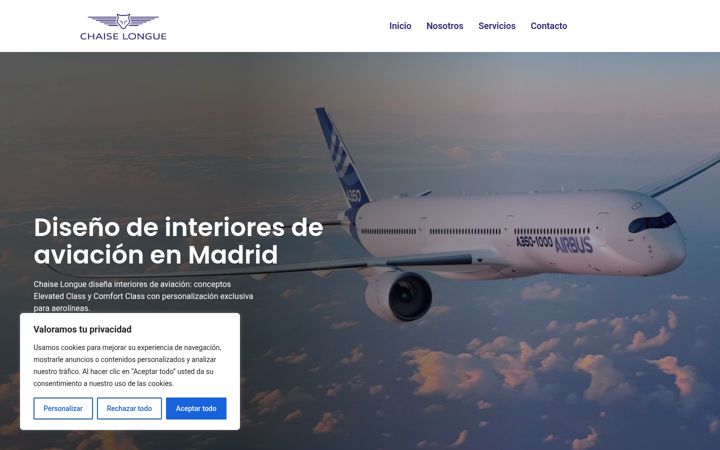 Screenshot of aviacion-design.es