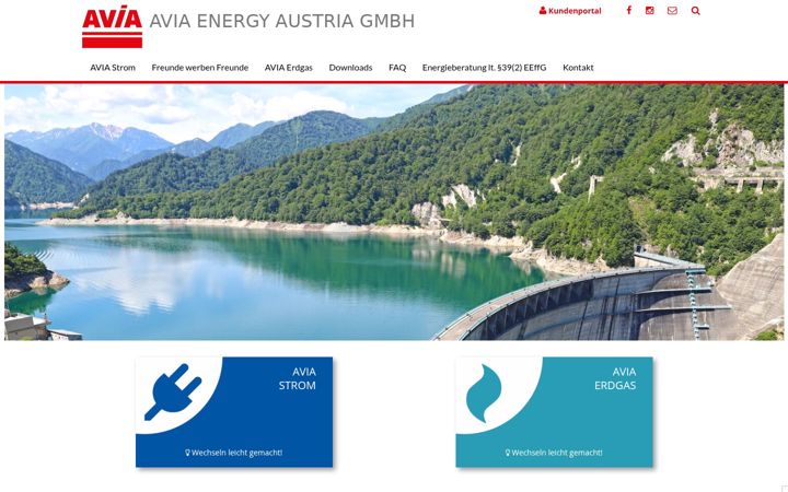 Screenshot of aviaenergy.at