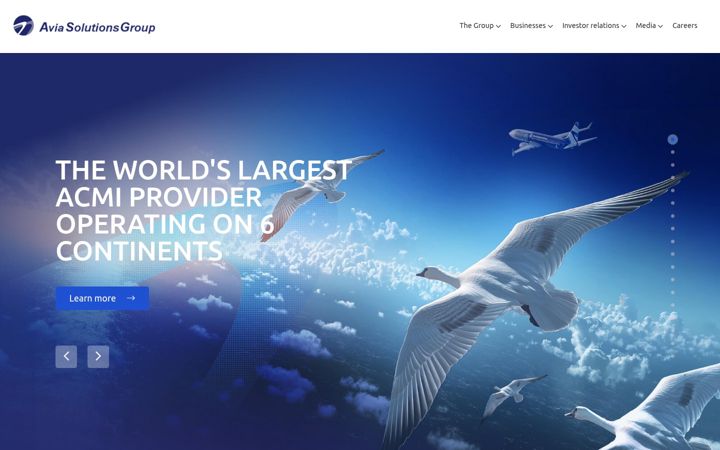 Screenshot of aviasg.com
