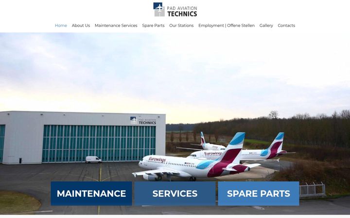 Screenshot of aviation-technics.com