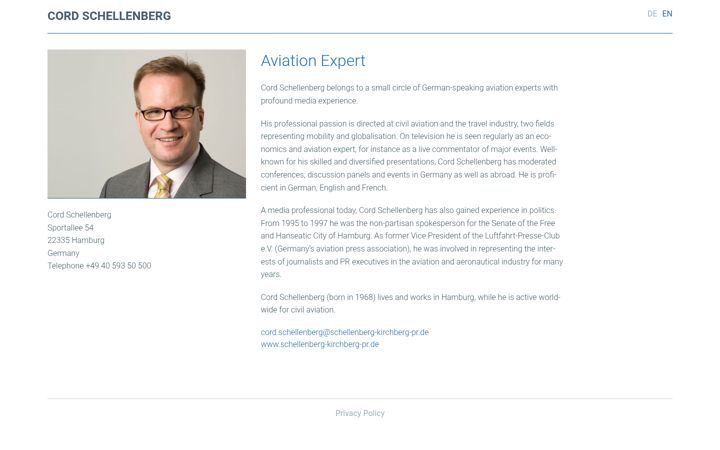 Screenshot of aviationexpert.eu