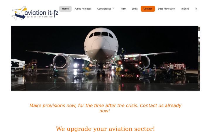 Screenshot of aviationit.de