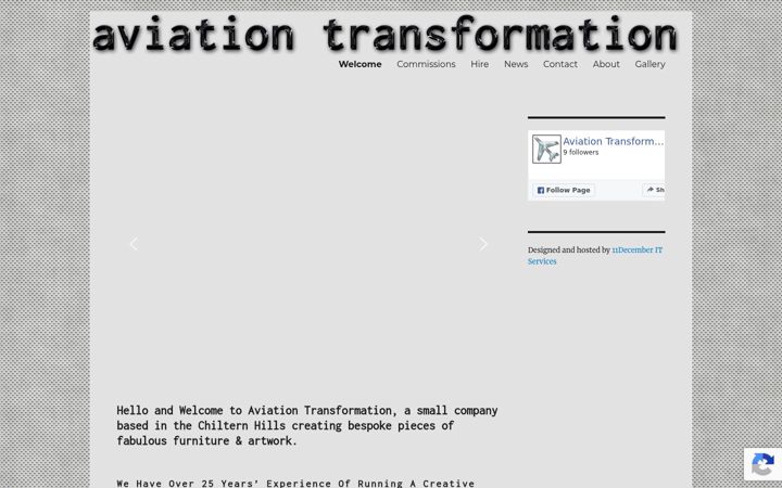 Ekrānuzņēmums no aviationtransformation.co.uk