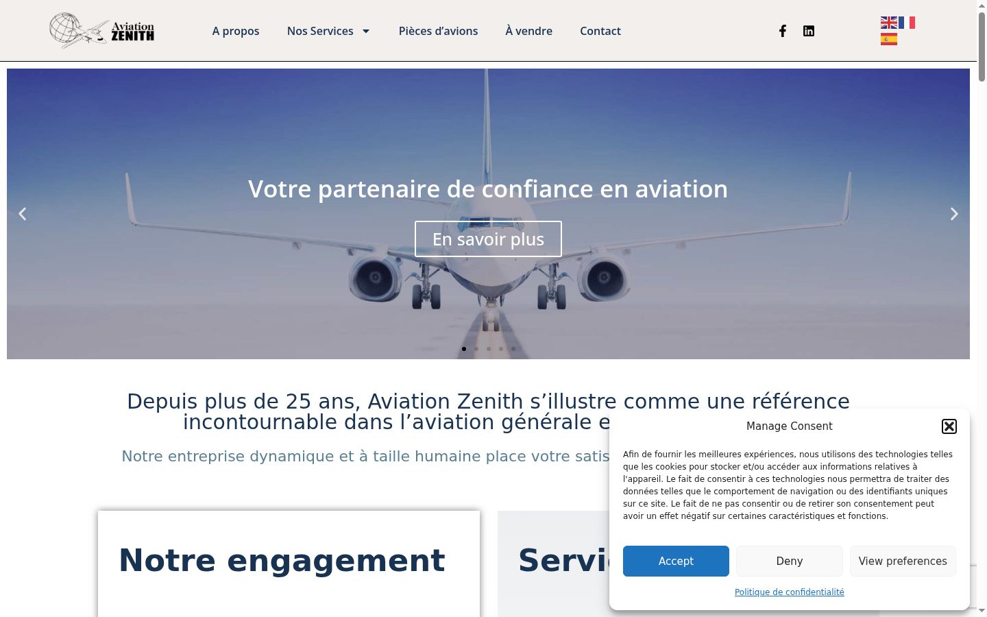 Screenshot tal-banner tal-kunsens muri qabel kwalunkwe interazzjoni