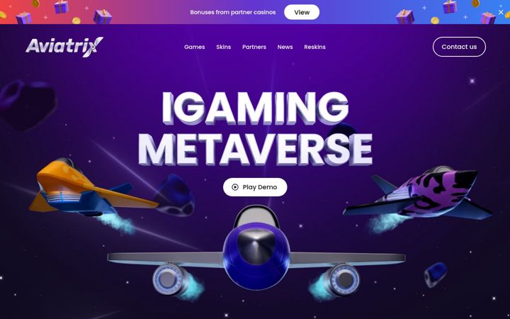 Screenshot of aviatrix.bet
