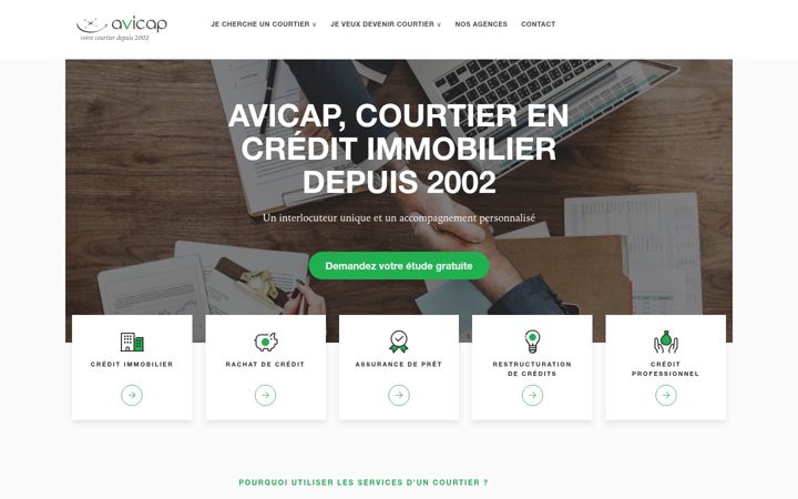 Screenshot of avicap.fr