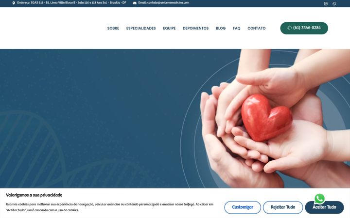 Snimka zaslona za avicenamedicina.com.br