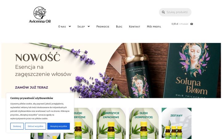Screenshot of avicenna.com.pl