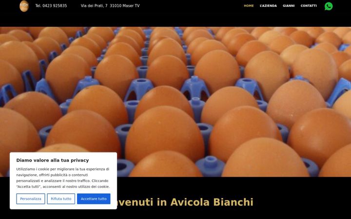 Skjermbilde av avicolabianchi.it