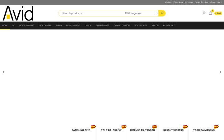 Screenshot of avid.com.ph
